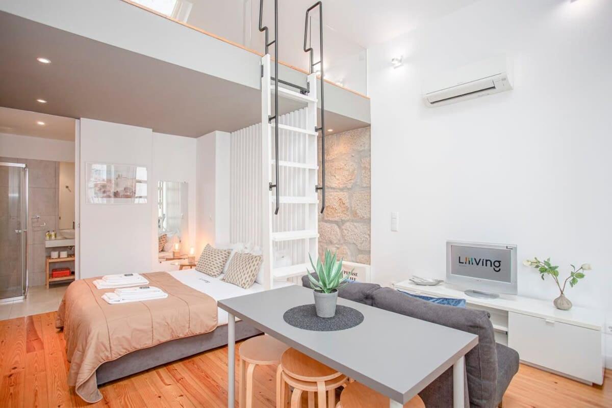 Liiiving In Porto - Heart Of Porto Mezzanine Apartment Exterior photo